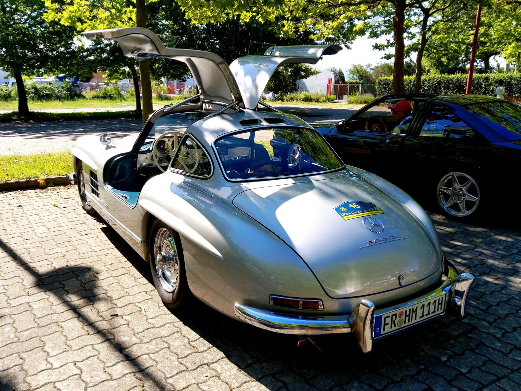 7. LIONS Classic Tour Breisach 2022 Mercedes Benz 300 SL Startnummer 46